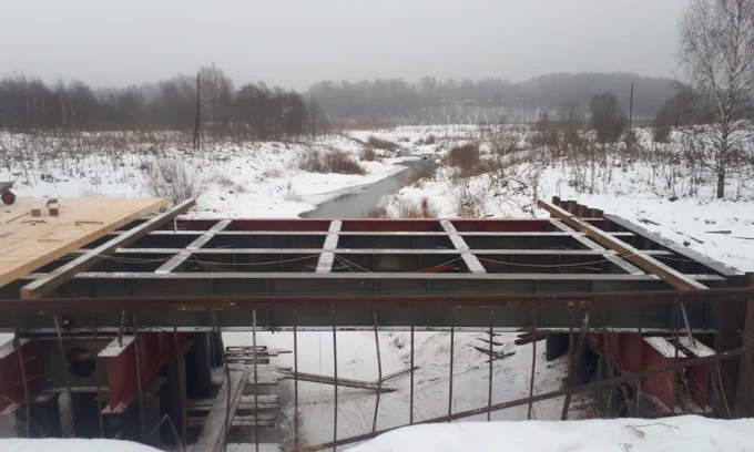 Устройство
временных мостов